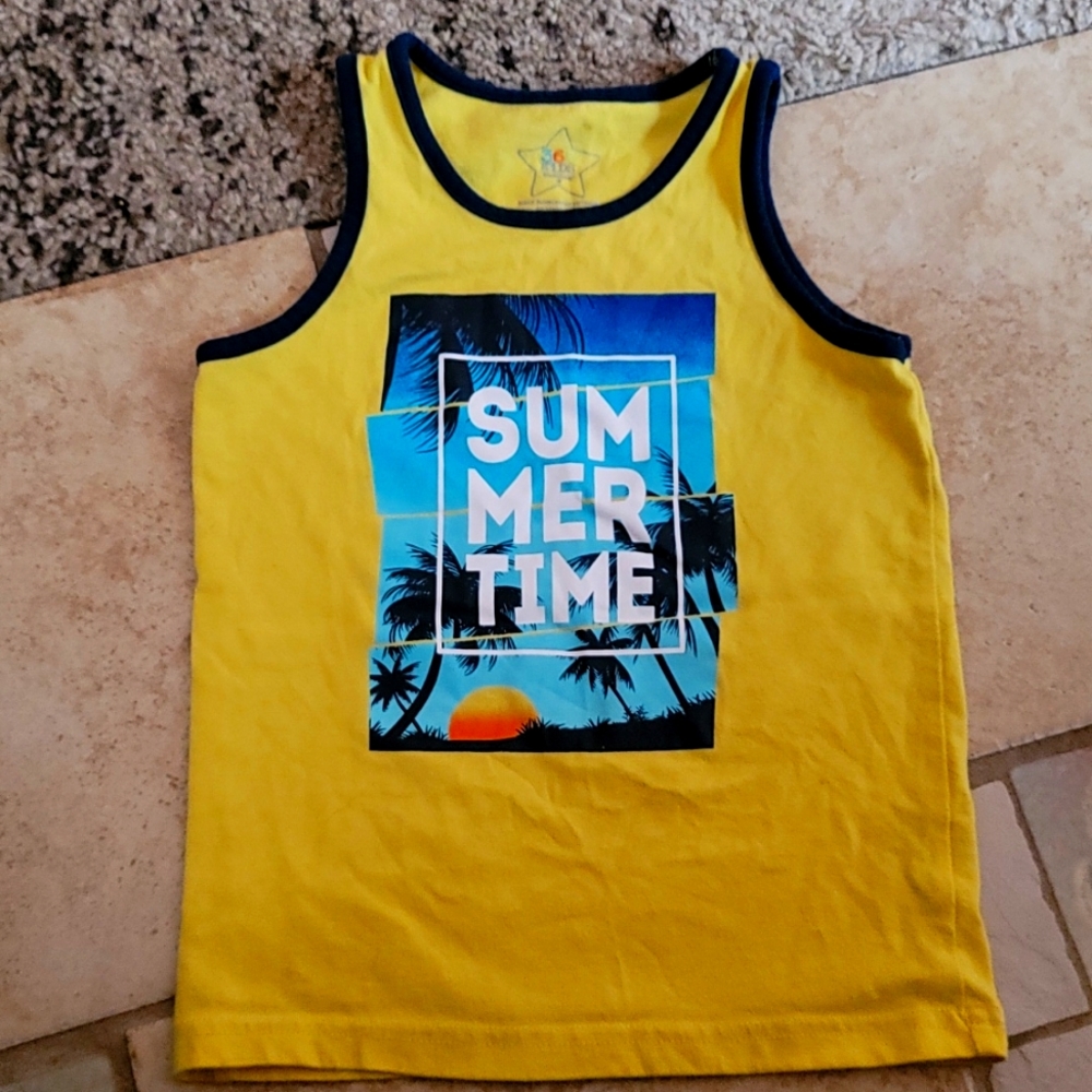 Boys summer tank top